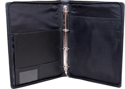 

Essart Executive File PU Leather Display Book(Set Of 1, Black)