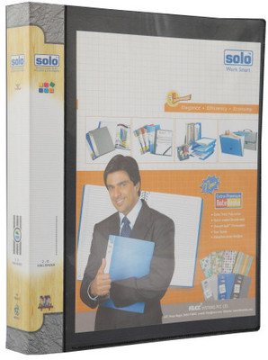 

Solo Ring Binder(Set Of 2, Black)