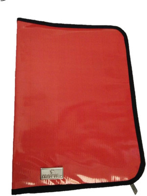 

Pragmus Certificates Container Polycover Document Holder(Set Of 1, Red, Black)
