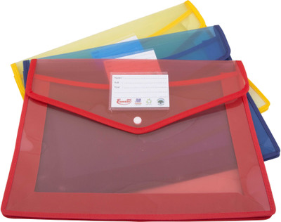 

Enveear Button Bag Series Plastic Button Bag(Set Of 3, Multicolor)