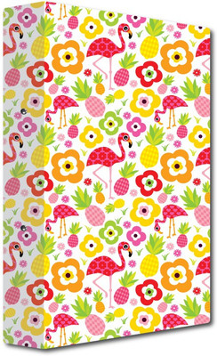 

Nourish Cardboard 2-D- Ring Binder(Set Of 1, Multicolor)