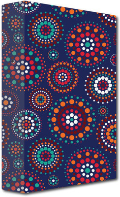 

Nourish Cardboard 2-O- Ring Binder(Set Of 1, Multicolor)
