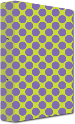 

Nourish Cardboard 2-D- Ring Binder(Set Of 1, Multicolor)