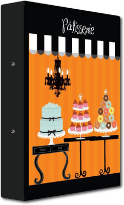 

Nourish Cardboard 2-O- Ring Binder(Set Of 1, Multicolor)