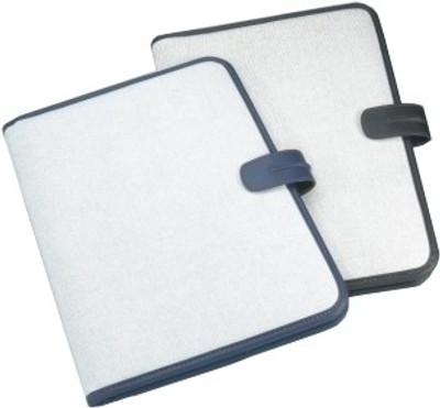 

Worldone Executive Conference Folder(Set Of 1, Black and Grey)
