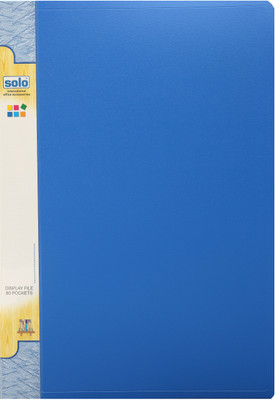 

Solo Display File(Set Of 1, Blue)