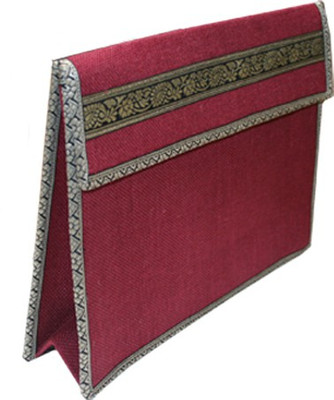 

Ecoraasta Jute Folder(Set Of 1, Maroon Red)