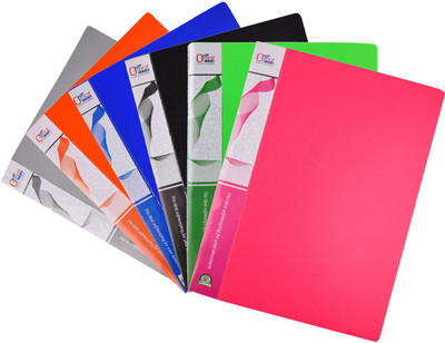 

Atlas Polypropylene Spring Clip File(Set Of 6, Multicolor)