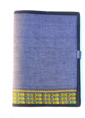 Art Godaam COTTON COVER FOLDER(Set Of 1, Grey)