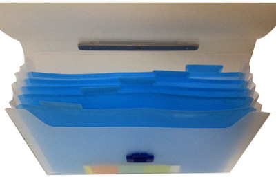 

Y.E.S Polypropelene Expanding File(Set Of 1, Blue)