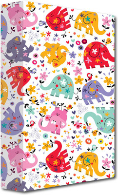 

Nourish Cardboard 2-D- Ring Binder(Set Of 1, Multicolor)