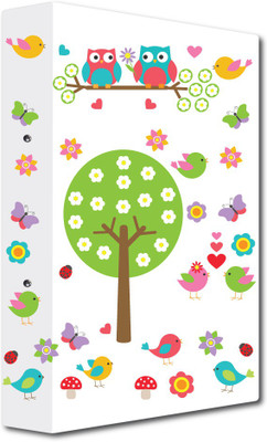 

Nourish Cardboard 2-D- Ring Binder(Set Of 1, Multicolor)