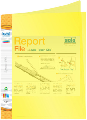 

Solo Report File(Set Of 5, Yellow)