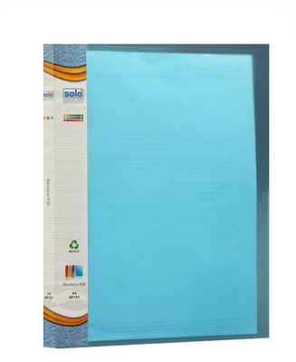 

Solo Business File(Set Of 6, Frosted Blue)