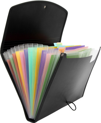 

Solo Expanding File(Set Of 1, Black)