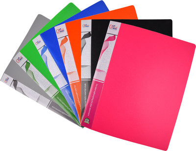 

Atlas Polypropylene Ring Binder File(Set Of 6, Multicolor)