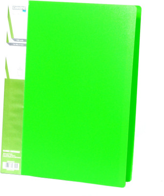 

Chrome Files & Folders Plastic Display Book(Set Of 2, Green)