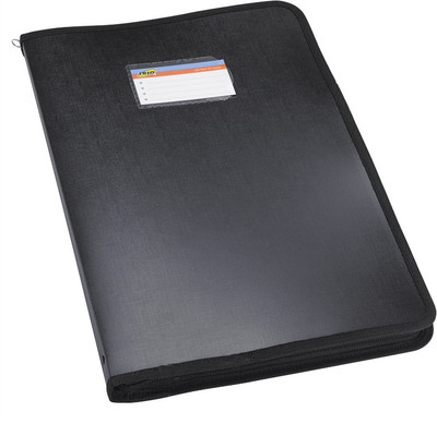 

Trio Z20DB4 PP Zipper Certificate Display File 20 Pockets B4(Set Of 1, Black)