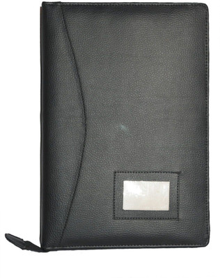 

statiO Faux Leather statiO Black Ring File(Set Of 1, Black)