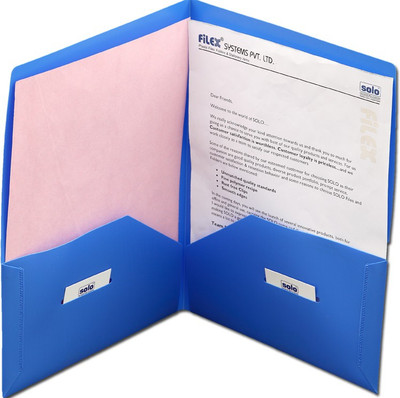 

Solo Executive Polypropylene Report Files & Covers(Set Of 10, Blue)