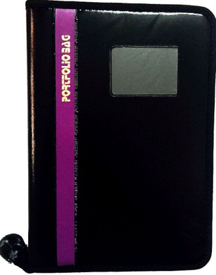 MagPie Executive Series Binding -Hard Bound Document Bag(Set Of 1, Black) available at flipkart for Rs.248