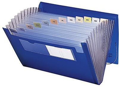 Smead Polypropylene Expanding File(Set Of 1, Blue)