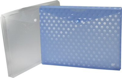 

Trio CF401F Polypropylene Document Gusset Envelope Button FC(Set Of 8, Blue, Grey)