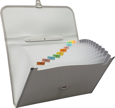 

Solo Polypropylene Expanding Cases(Set Of 1, Grey)