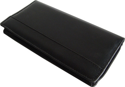 

SAW LEATHER GOODS LEATHER Ticket Holder(Set Of 1, Black)