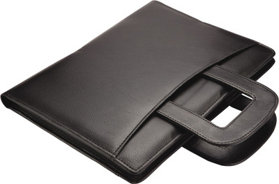 

Pyramid Executive Folder Leatherite Handle Folder(Set Of 1, Black)