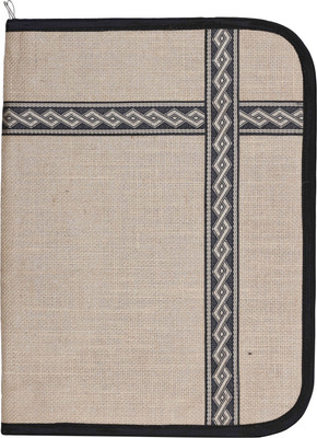 

Jute Tree Jute Folio Folders(Set Of 1, Multicolor)