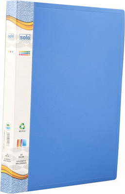 

Solo Student Serise (17 Mm Ring) Polypropylene Ring Binders(Set Of 2, Blue)