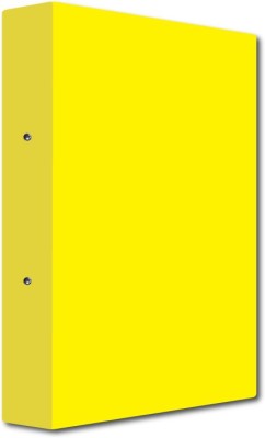 Nourish Cardboard 2-D- Folder(Set Of 1, Yellow)