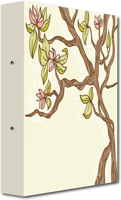 

Nourish Cardboard 2-O- Ring Binder(Set Of 1, Multicolor)