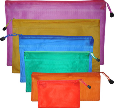 

Elligator Folders Polypropylene Display File(Set Of 6, Multicolor)