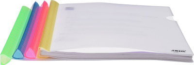 

Trio 765A PP Stick File Thick Broad Patti A4(Set Of 20, White)