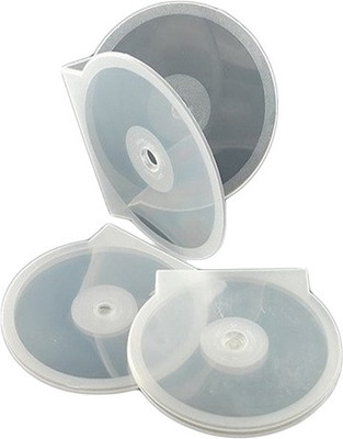 

Master Pouch Plastic Cd/Dvd Cover Set Of 10(Set Of 10, White)