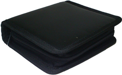 

De BlueMix PU Leather CD DVD Carry Bag/ Case / Folder / Pouch For 40 CD/DVD(Set Of 1, Black)