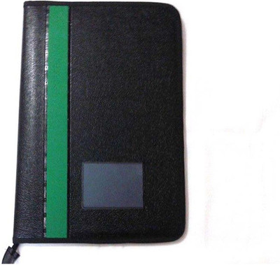 

Bansal Paper Industries Matrix Executive Series Leather Document Bag(Set Of 1, Black)