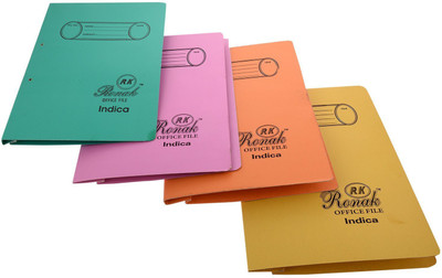 

TEP Finest Paper File Record File(Set Of 4, Multicolor)
