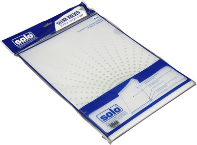 

Solo Pack Of 10 Polypropylene L type Folder(Set Of 1, White)