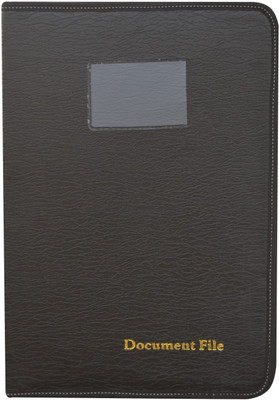 

toss faux leather Display Book(Set Of 1, Black)