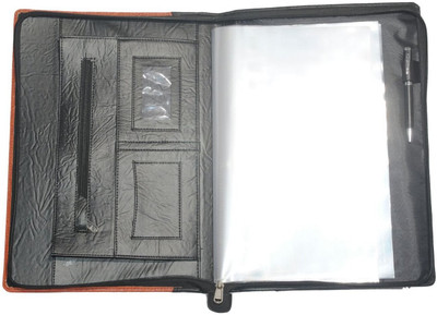 

Suns Leather B4 Document Bag(Set Of 1, Black)