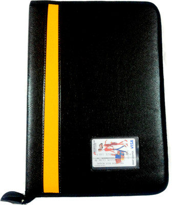 

Jagdish Traders Corporate Series Plastic Punchless Files(Set Of 20, Black)