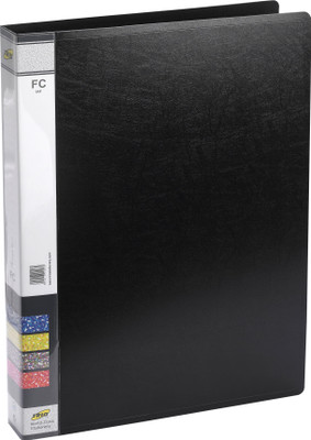 

Trio 05F PP Ring Binder(Set Of 4, Black)