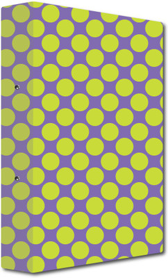 

Nourish Cardboard 2-D- Ring Binder(Set Of 1, Multicolor)