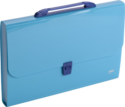 

Trio EHL1002 PP Expanding Handle Lock File 13 Pockets FC(Set Of 1, Blue)