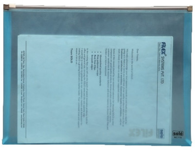 

Solo Document Bag(Set Of 10, Blue)