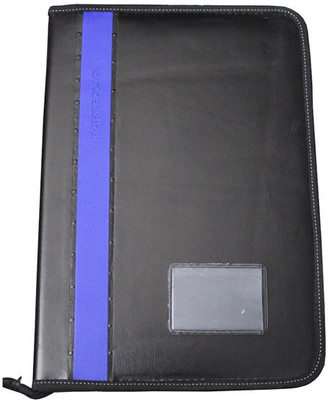 Bansal Paper Industries Matrix Executive Series Leather Document bag(Set Of 1, Black) available at flipkart for Rs.190