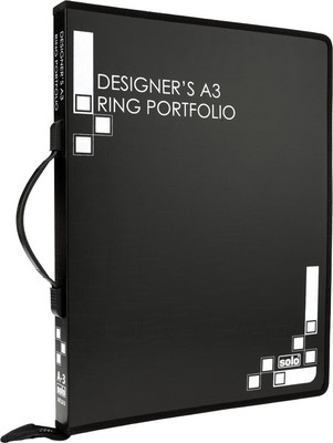 

Solo Polypropylene Folders And Document Bags(Set Of 1, Black)